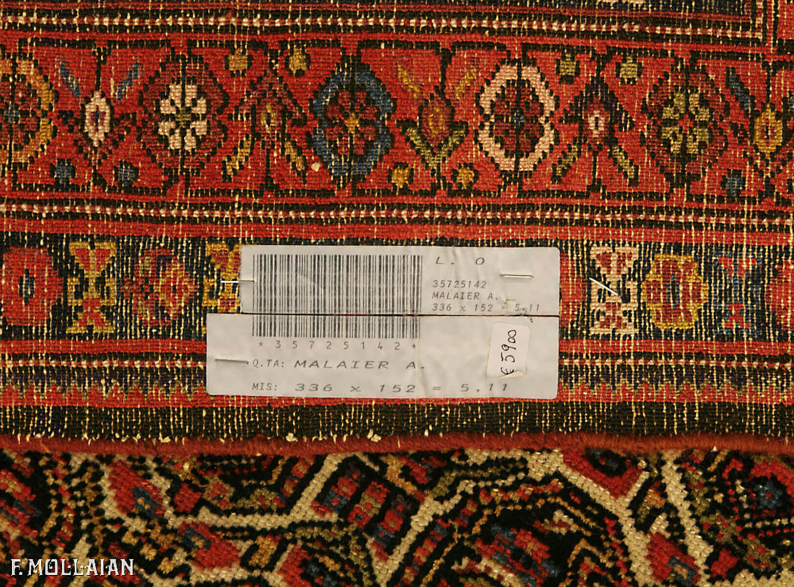 Antique Persian Malayer Carpet n°:35725142